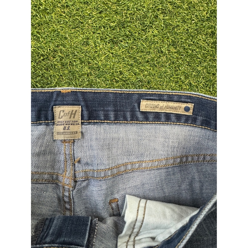 Citizens of Humanity Evans Relaxed Straight Leg Jeans Mens 34 Blue Wash 606D-132 - Picture 6 of 10